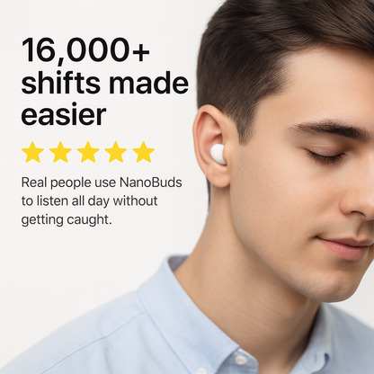 NanoBuds™ Invisible Earbuds